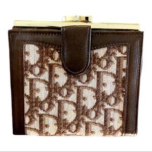 Authentic Christian Dior Trotter bi-fold wallet